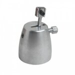 Close-up of the electric lock pick gun metal head with fitted tip