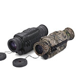 Black and camouflage night vision monoculars