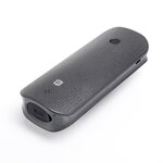 Top view of the black GSM opening detector with geolocation
