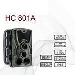 HC801A trail camera with illustrated functions