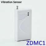 White ZDMC1 vibration detector with antenna