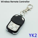 YK2 alarm remote control with carabiner and four buttons