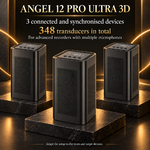 ANGEL 12 PRO ULTRA 3D with three connected and synchronised devices, 348 transducers in total
