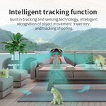 Suivi automatique des objets en mouvements robot caméra espion Full HD 1080p