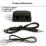 Microphone espion pour telephone fixe