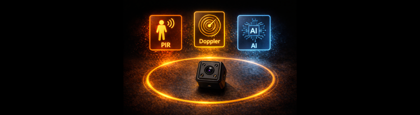 Spy Camera Motion Detection: PIR, AI, Doppler & Pixel Technologies Explained — article illustration