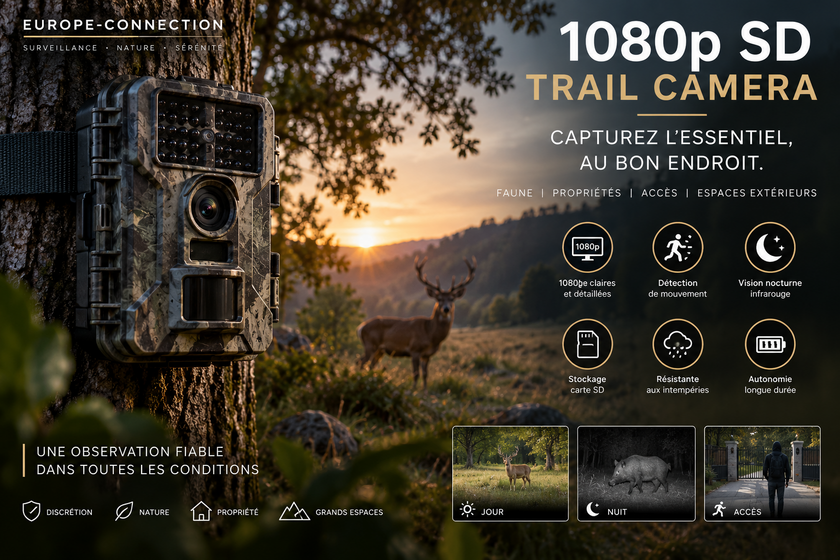 1080p SD Trail Camera: Product Presentation for Outdoor Observation — article illustration