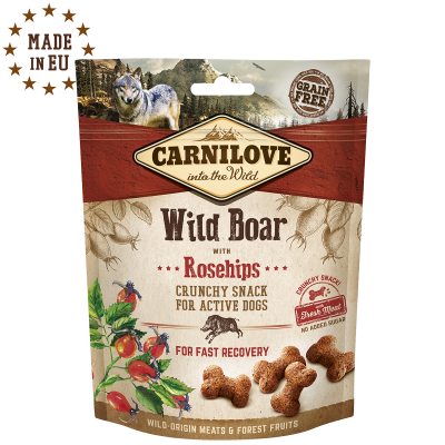carnilove Crunchy Wild Boar with Rosehips