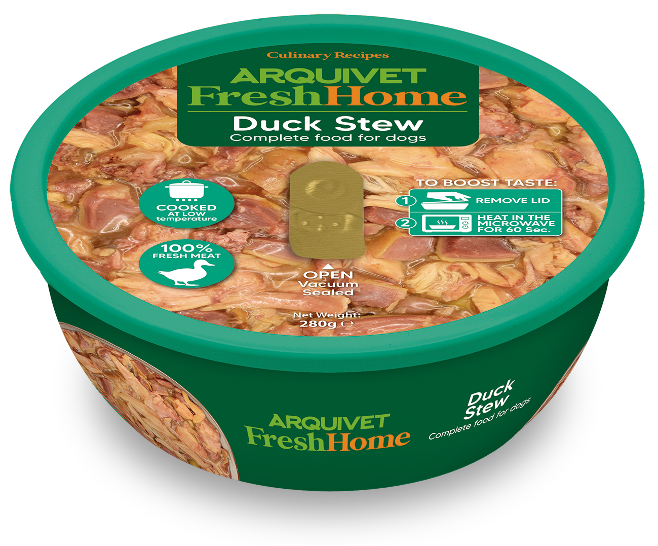 ragout de canard chien Arquivet Freshhome