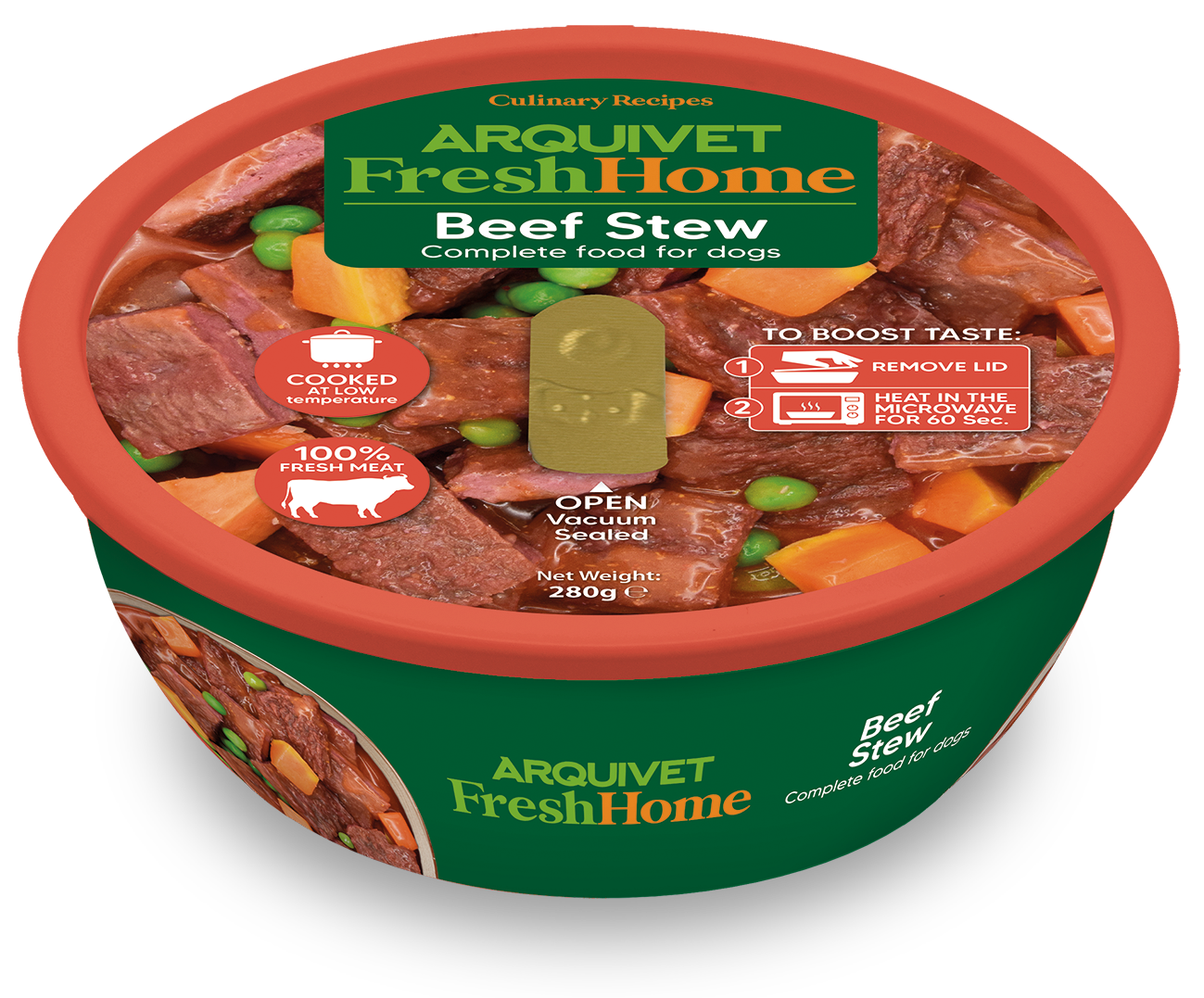 ragout de boeuf chien Arquivet Freshhome