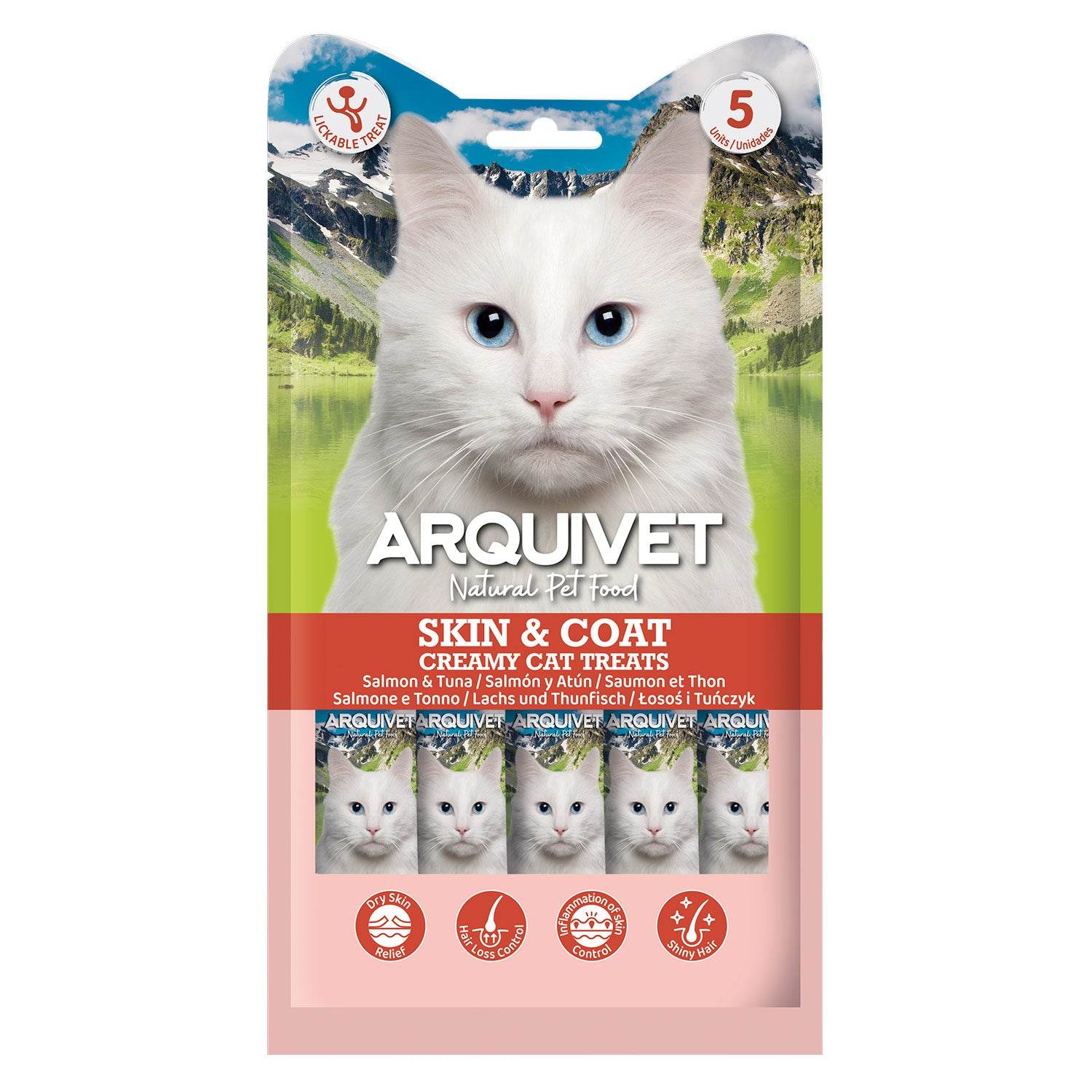 Arquivet creamy snack skin &amp; coat