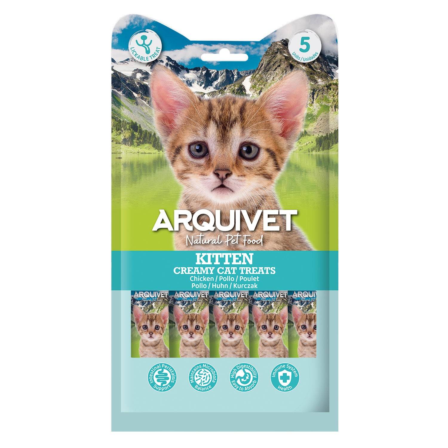 Arquivet creamy snack kitten