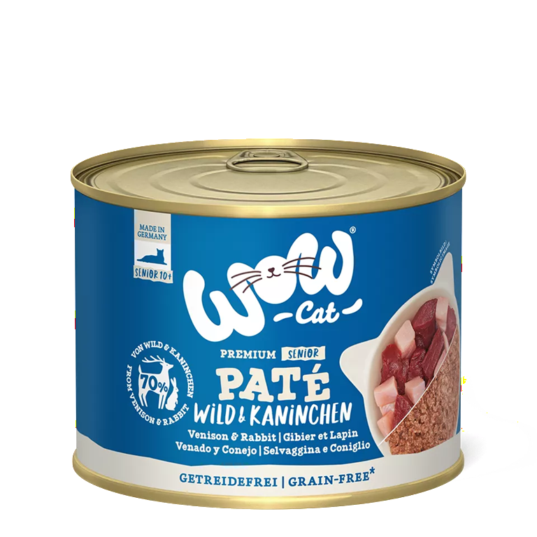 wow-cat-premium-senior-gibier lapin-200g