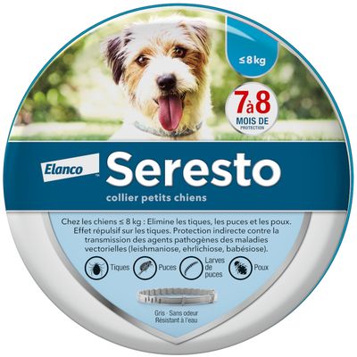 collier chien seresto petit chien