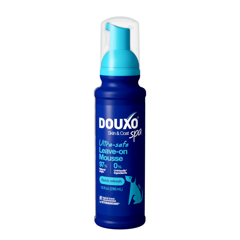 douxo spa skin &amp; coat mousse sans rincage 150ml