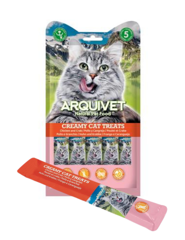 arquivet creamy cat poulet crabe