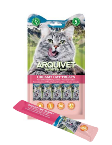 arquivet creamy cat thon crevettes