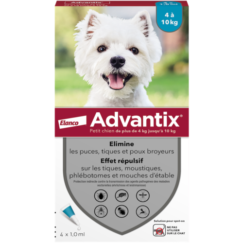 advantix petit chien
