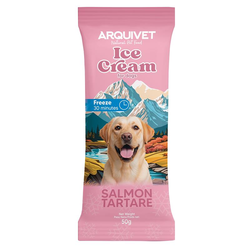 creme glacée chien saumon arquivet