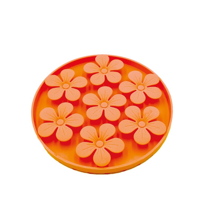 tapis anti glouton chien bubichef lickflower