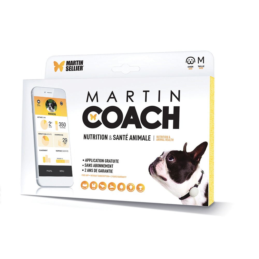 Tracker activité chien martin coach