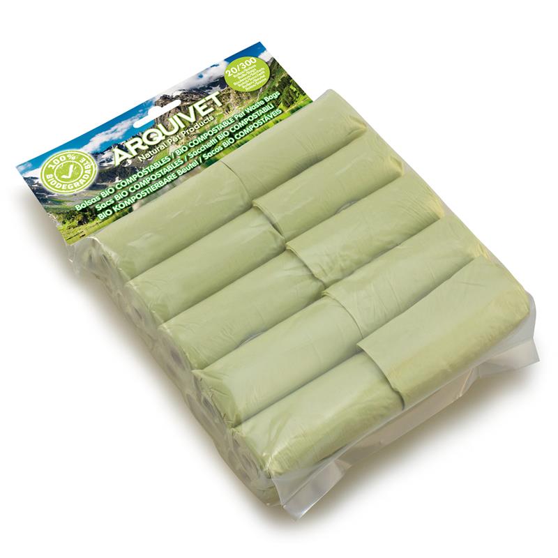 sacs dejection chien compostable