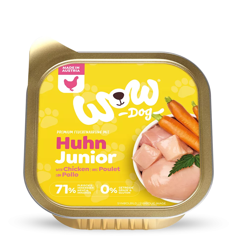 Wow junior poulet 150gr