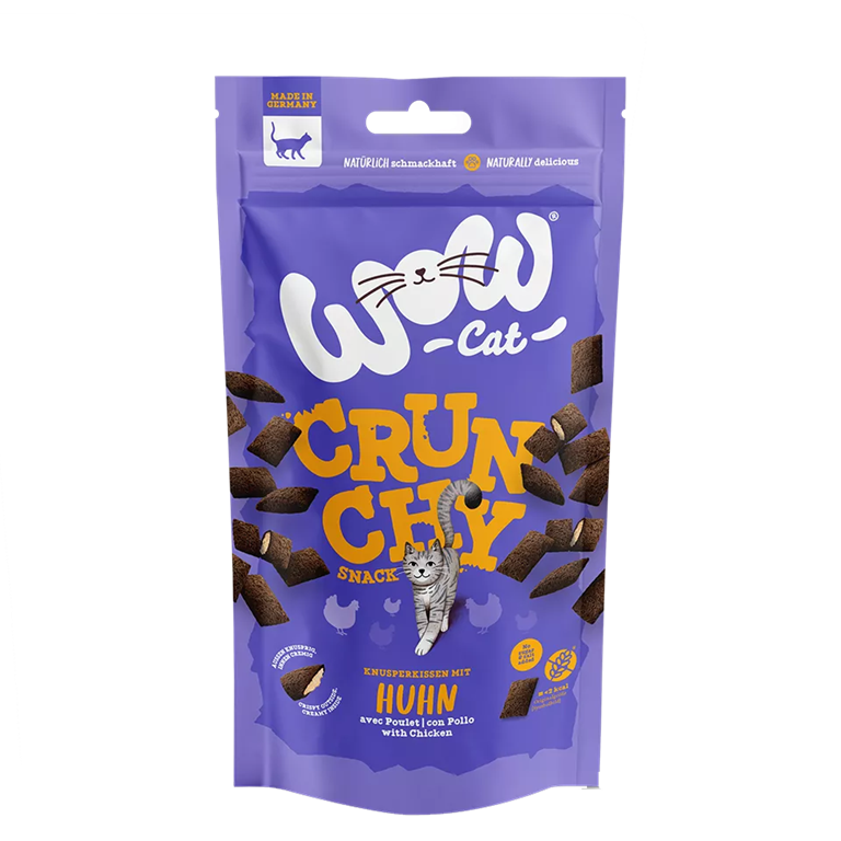 Wow Cat crunchy snack poulet 60g