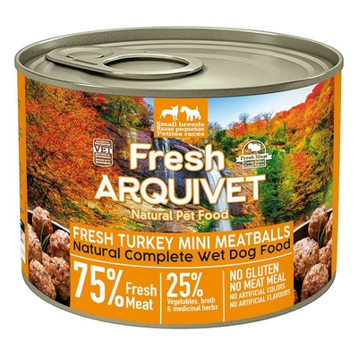 arquivet-fresh-turkey-mini-meatballs-mini-boulettes-de-dinde-avec-brocoli-et-citrouille-200g
