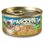 Patée chat arquivet anchois thon blanc