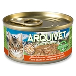 Patée chat arquivet thon blanc et crevettes