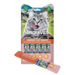 arquivet creamy cat treats saumon crevette