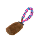 Rabbit Skin Pocket Bungee Squeaker tug e nuff