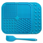 tapis-lecher-et-spatule-coloris-bleu-20x20cm