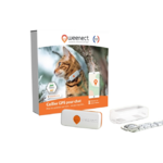 Collier gps Weenect blanc chat