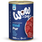 Patée chien Wow boeuf pur 400gr