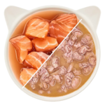 Wow sauce saumon chat