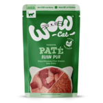 Wow chat pur poulet 125gr paté