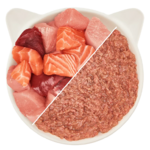 Wow chat poulet et saumon 125gr