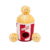 Zippy Burrow - Seau à pop-corn - peluche de fouille pour chien