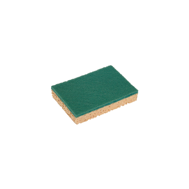 eponge-100-vegetale-blonde-verte-130x84x28-sponrex-74-lot-de-10