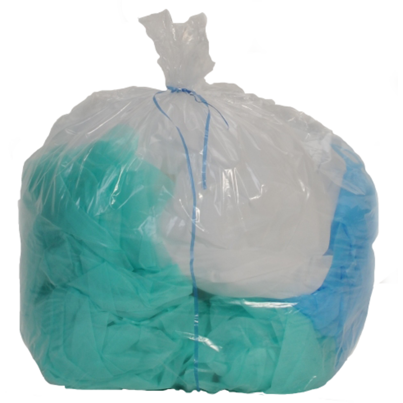 SAC 160 litres transparents en 35 microns