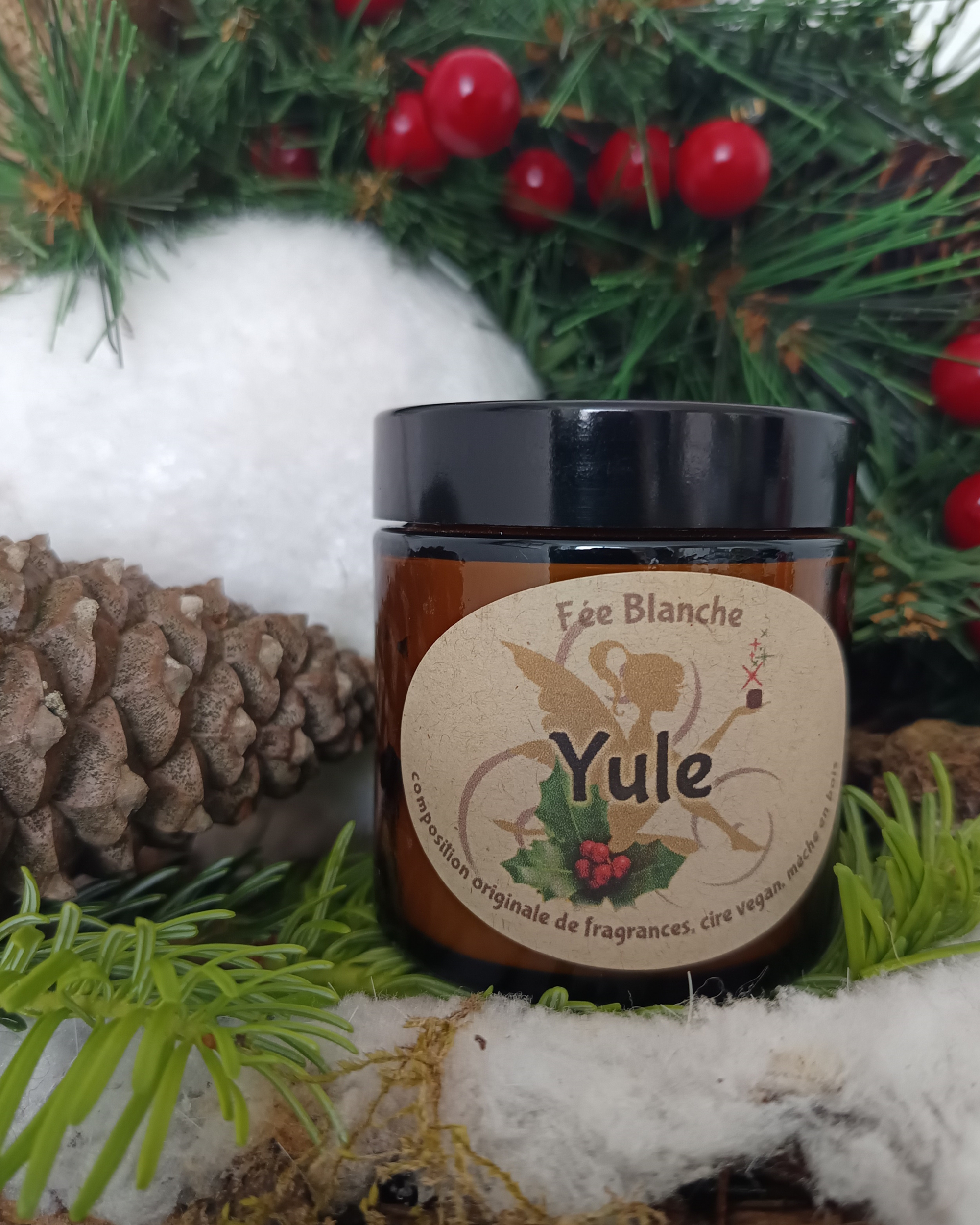 Fête1 - Bougie Yule