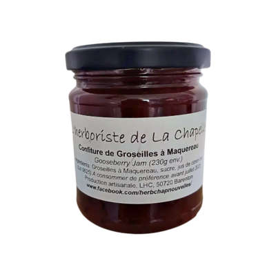 AR00040-3-3 - Confiture Groseilles à Maquereaux 240g