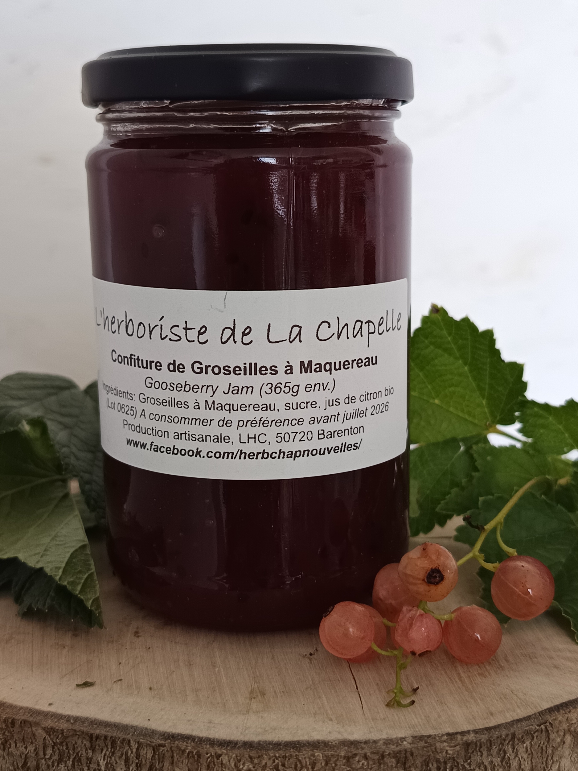 AR00024-3-04 - Confiture Groseilles à Maquereaux 340g