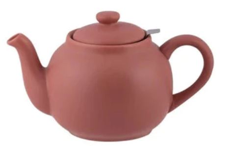 14 ROS - Théière rose terracotta