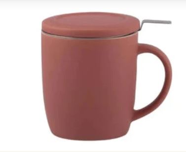 05ROS - Tisanière Rose terracotta