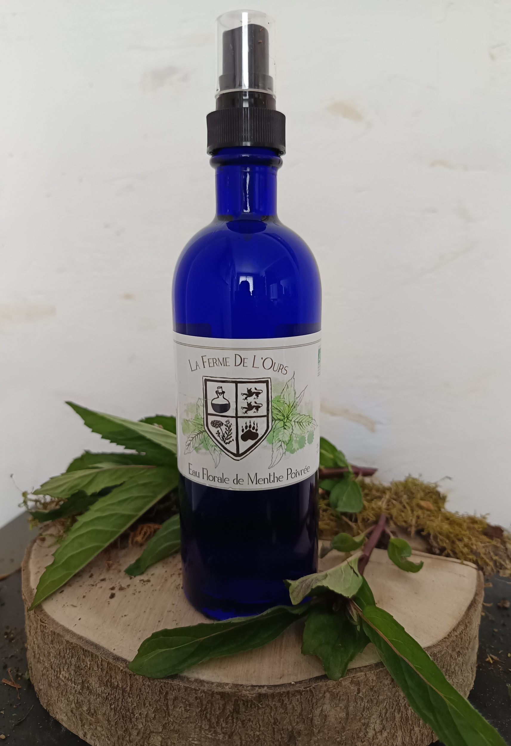 HA19-02 - Hydrolat de Menthe Poivrée 200 ml La Ferme de LOurs
