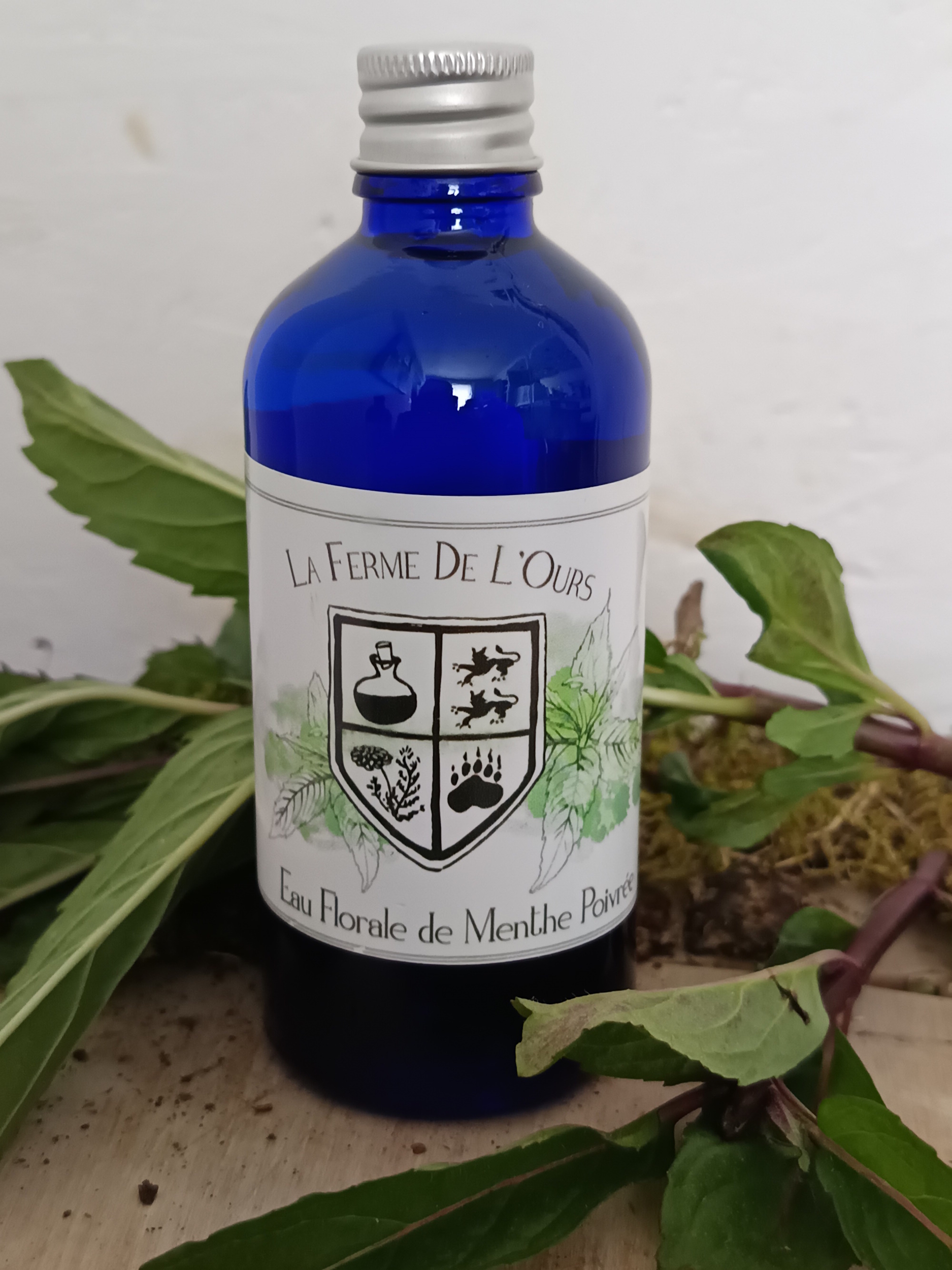 HA43-01 - Hydrolat Menthe Poivrée 100 ml La Ferme de LOurs