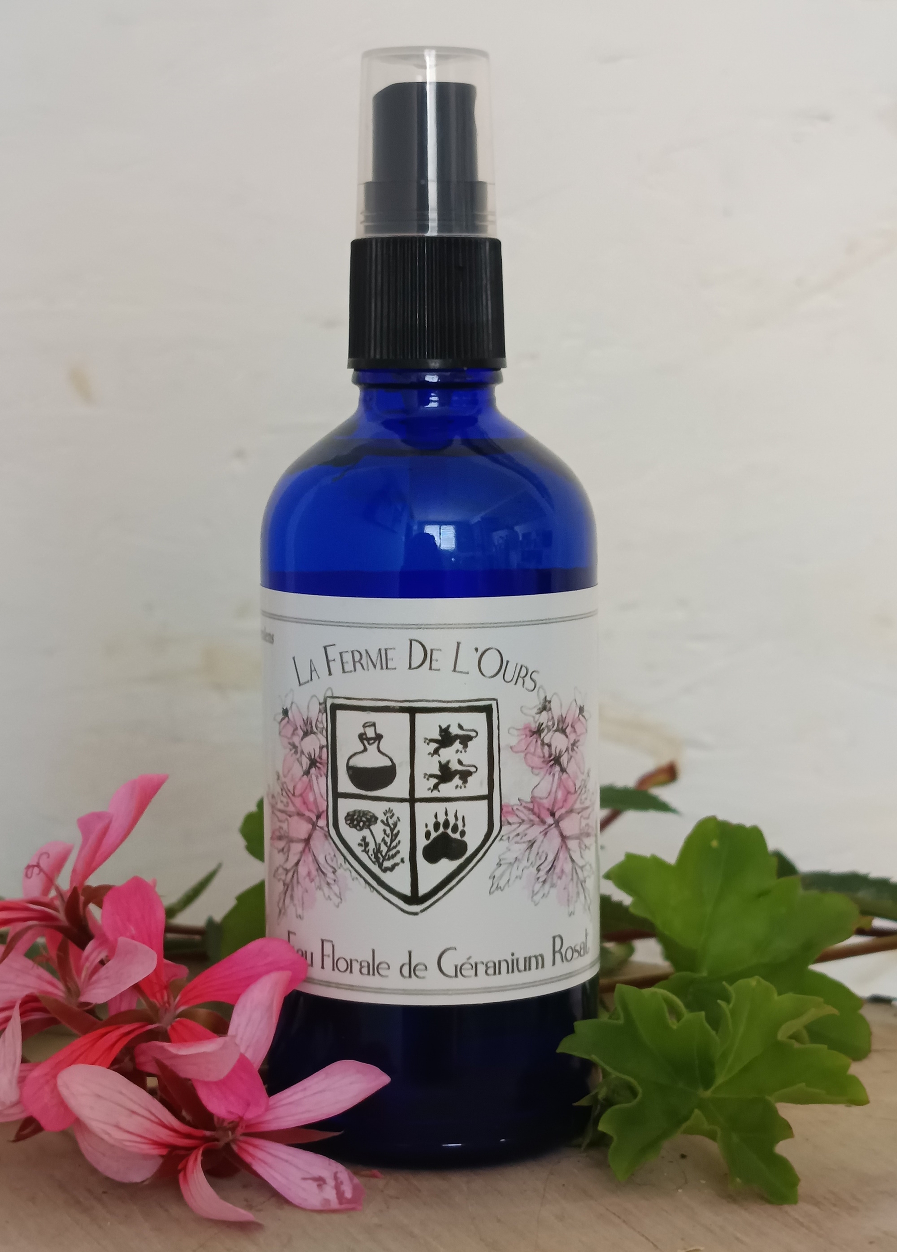 HA86-02 - Hydrolat Géranium Rosat 100 ml